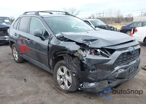 2021 Toyota Rav4 Hybrid Xle из США, поврежденный, VIN 4T3R6RFV1MU015136